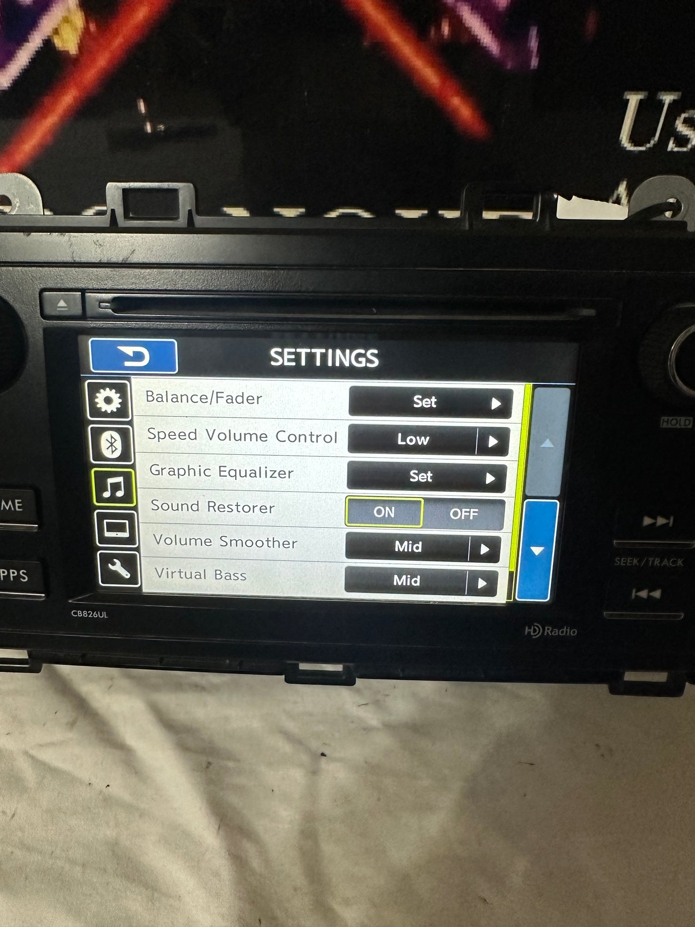 SUBARU LEGACY OUTBACK HD Radio CD Player Display OEM 2017 PLEASE READ