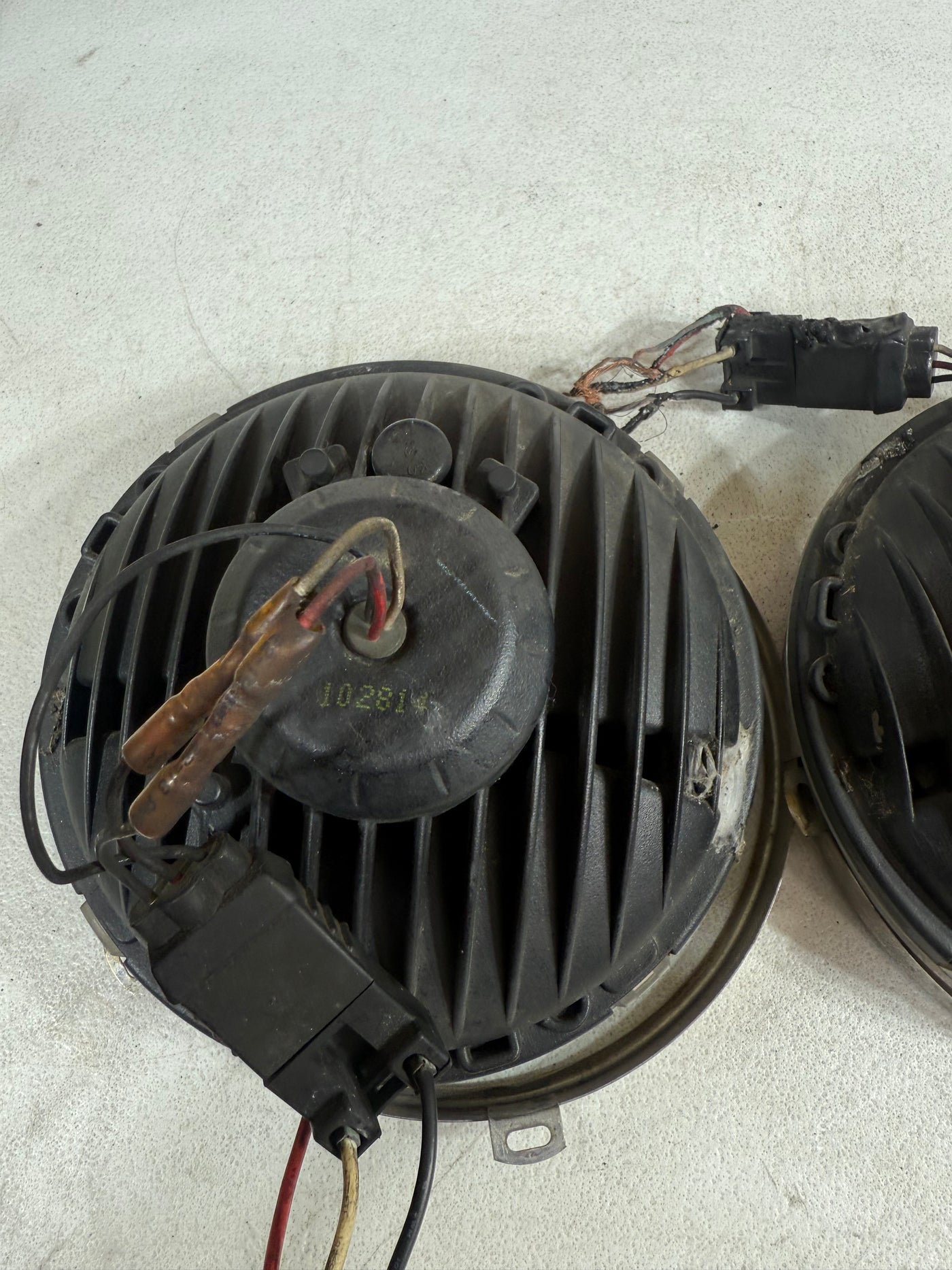 2007-2018 JEEP WRANGLER GROTE LED HEADLIGHT LAMP SET PAIR LEFT AND RIGHT