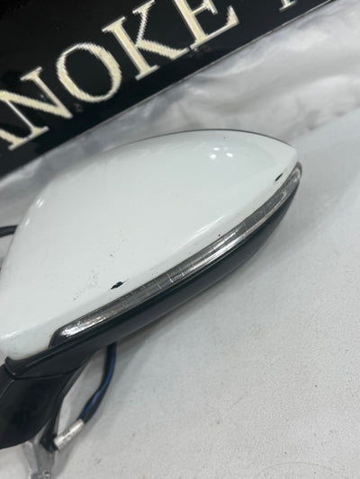 15-21 VW GOLF POWER DRIVER LEFT LH SIDE VIEW DOOR MIRROR WHITE OEM