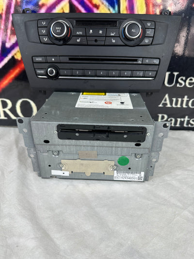 2013 BMW X3 Radio Stereo Audio Navigation CD Player Receiver W/ Climate Control