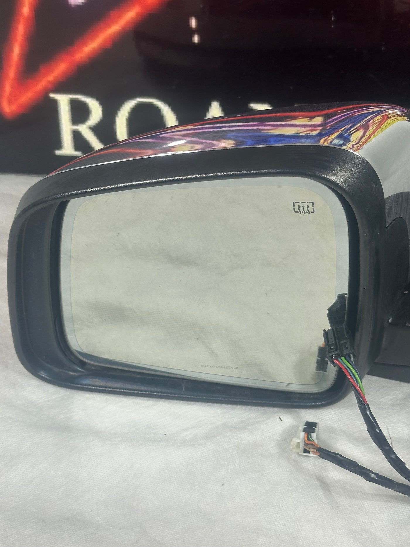 2011-2018 Jeep Grand Cherokee Left Driver Side View Power Door Mirror Chrome