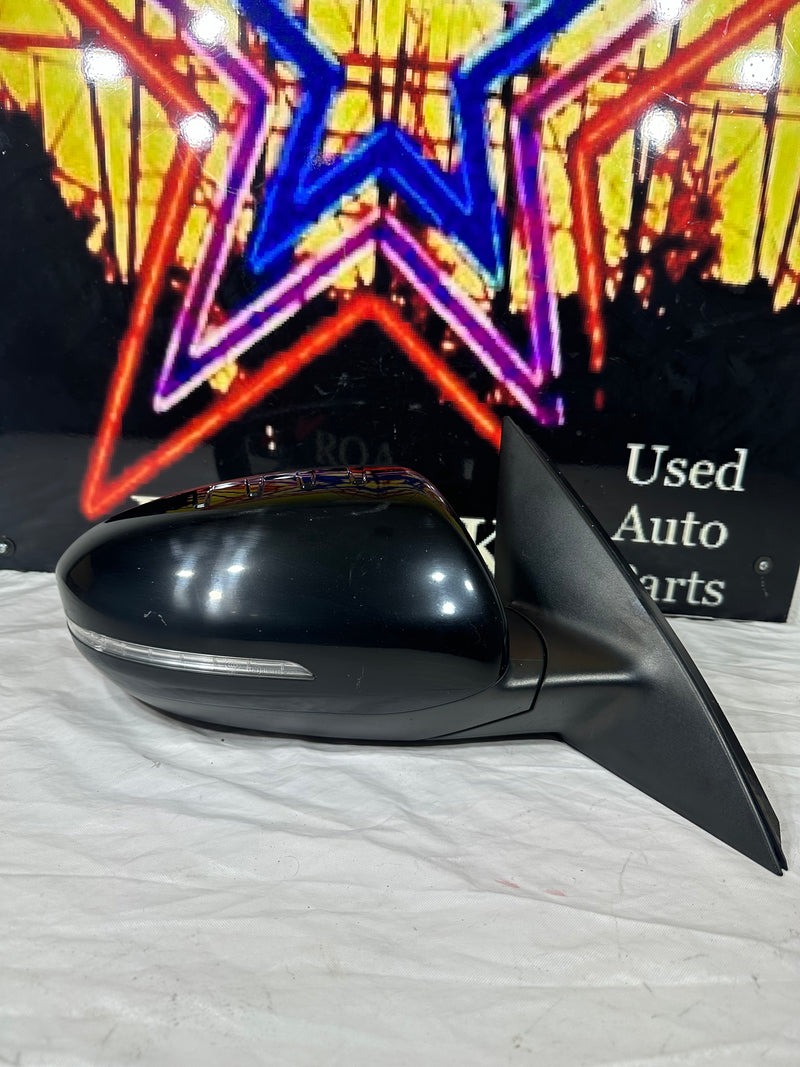 2014-2015 Kia Optima Passenger Right Side View Power Door Mirror Black OEM