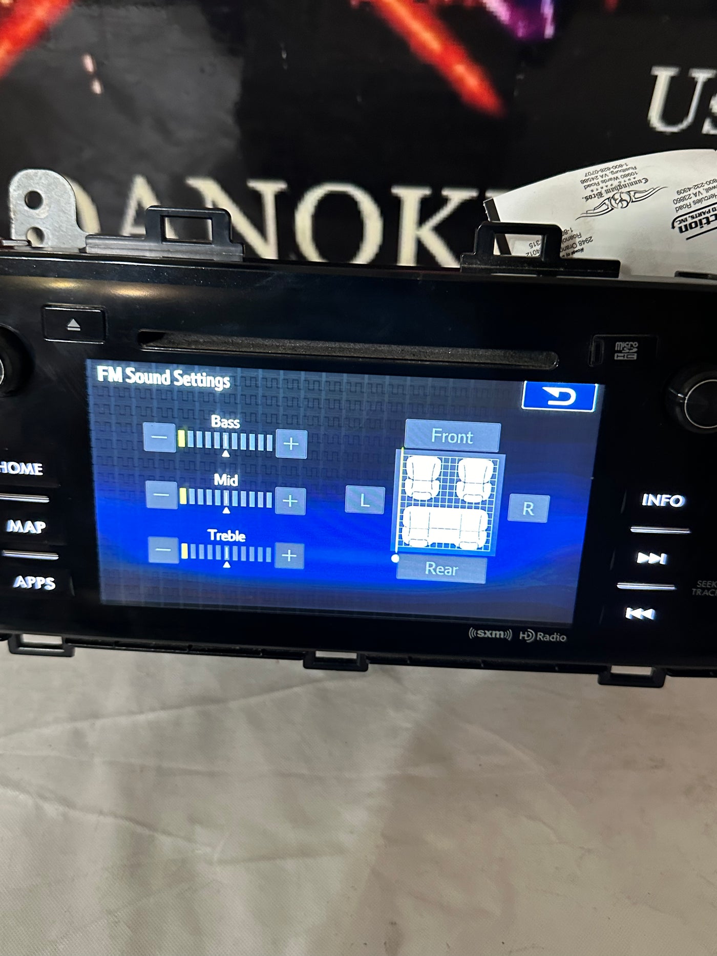 OEM 2015 - 2017 Subaru Legacy GPS NAVIGATION SXM HD Radio CD MP3 Player FB876US