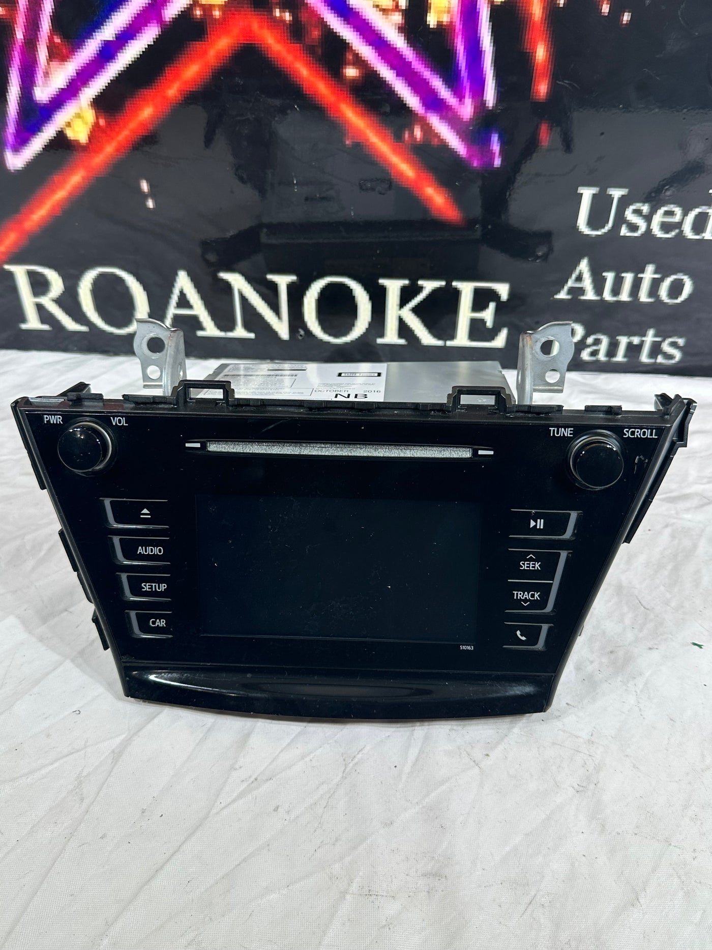 14 15 16 17 Toyota Prius V CD Player MP3 AM FM Radio Media Screen 86140-47450