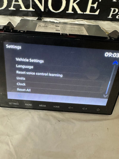 2020 2021 2022 Mitsubishi Outlander Sport Radio Multi Media Radio 8" TOUCH Screen