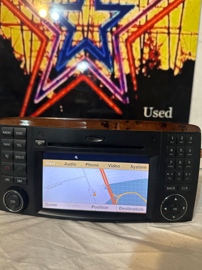 2010-2012 Mercedes R350 GPS Navigation Radio Command Screen A2519005400 OEM