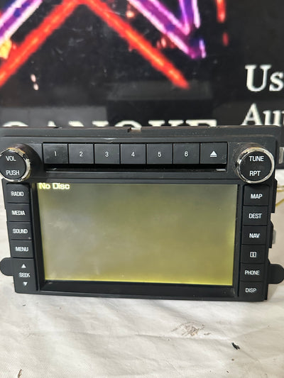 2006 - 2009 Ford Lincoln Mercury OEM DATA Navigation GPS Radio 6 Disc Changer