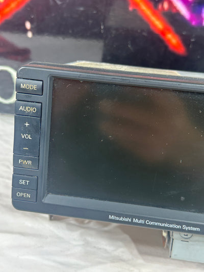 2007-2010 Mitsubishi Outlander Lancer Radio AM FM CD Navigation Screen 8750A183