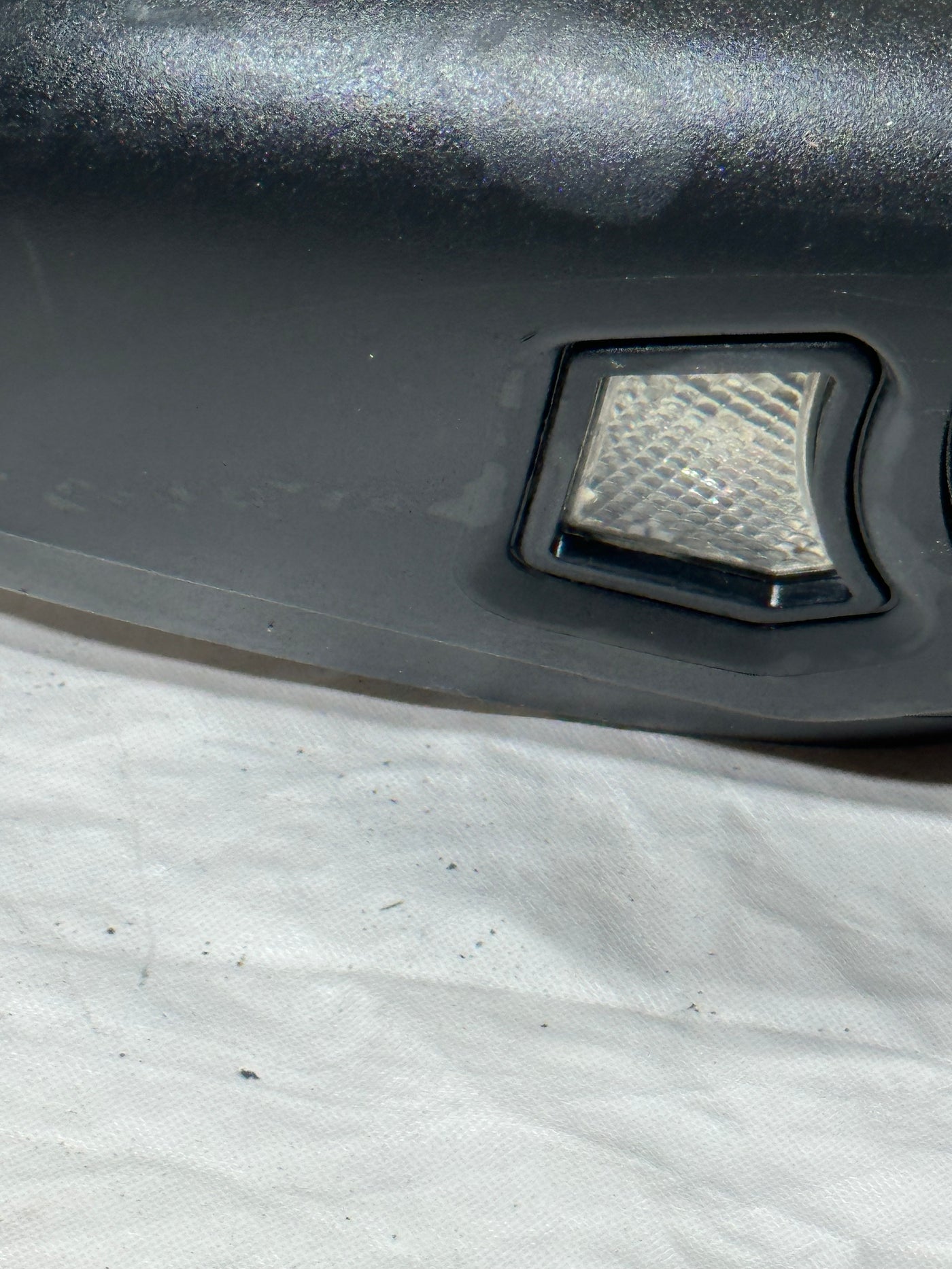 11-13 Volvo S60 Right Passenger Side View Mirror W/ BLIS Camera Dark Blue OEM.