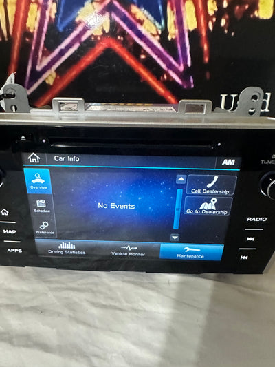 2019 Subaru Legacy Outback GPS Navigation RADIO TOUCH-SCREEN APPLE CARPLAY OEM