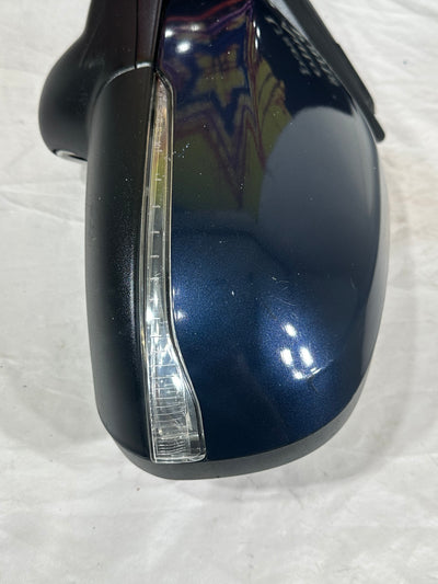 11-13 Volvo S60 Left Driver Side View Mirror W/ BLIS 498 Blue 31297951