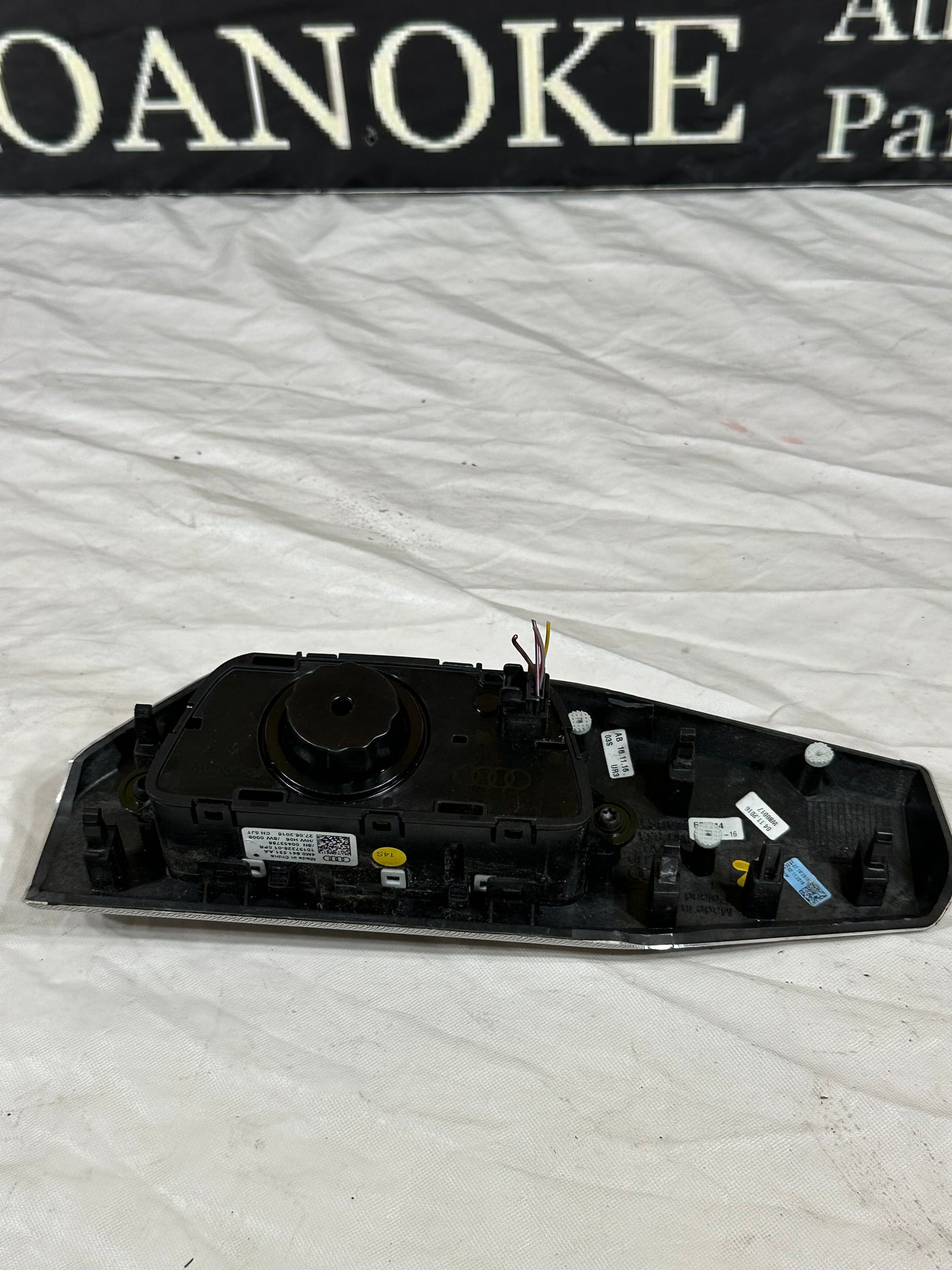 2017-2020 AUDI A4 FRONT LEFT SIDE DASH HEADLIGHT CONTROL SWITCH 4M0941531AA OEM