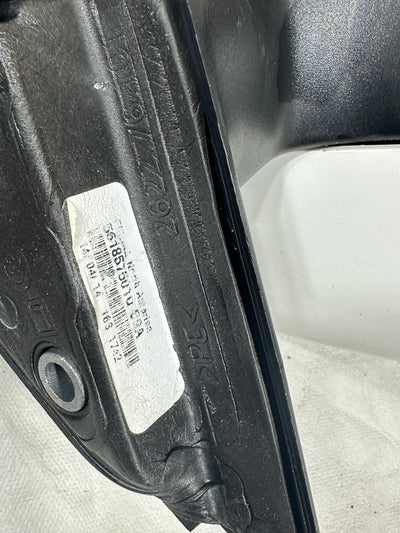2013-2015 Volkswagen Passat Driver’s Left Side View Power Door Mirror White OEM