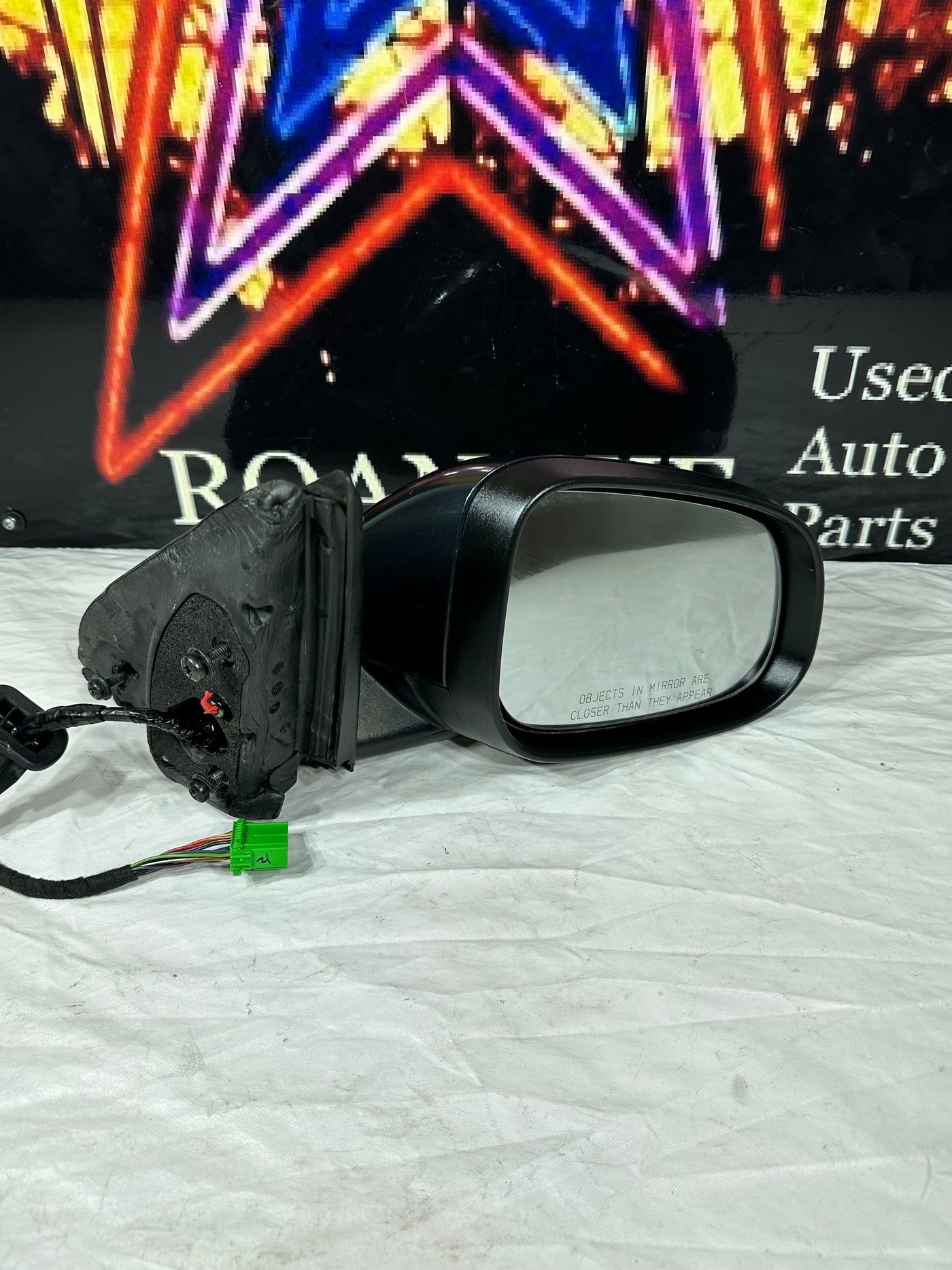 11-18 Volvo S60 V60 Right Passengers Side RH View Mirror Charcoal OEM