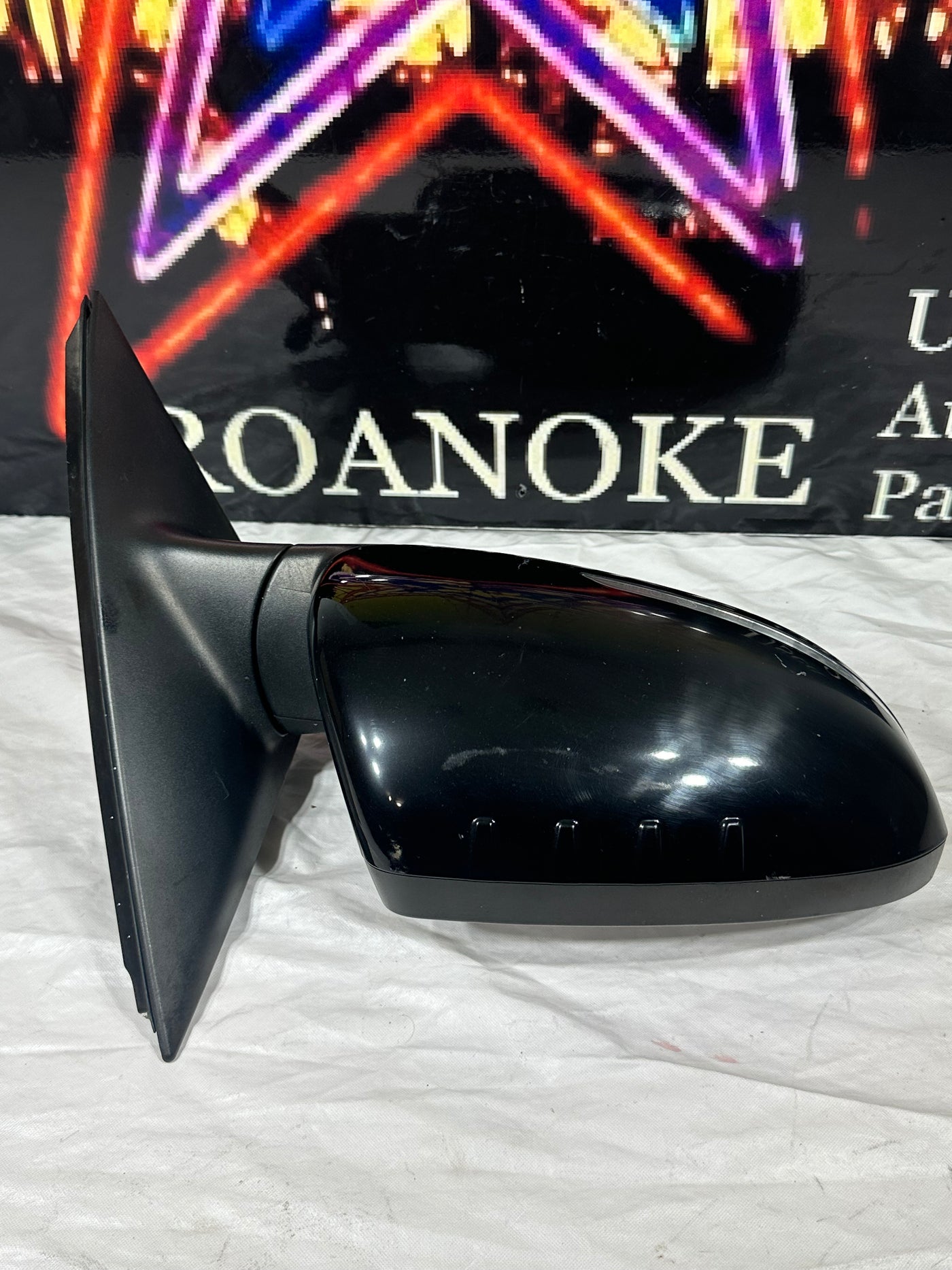 2014-2015 Kia Optima Passenger Right Side View Power Door Mirror Black OEM