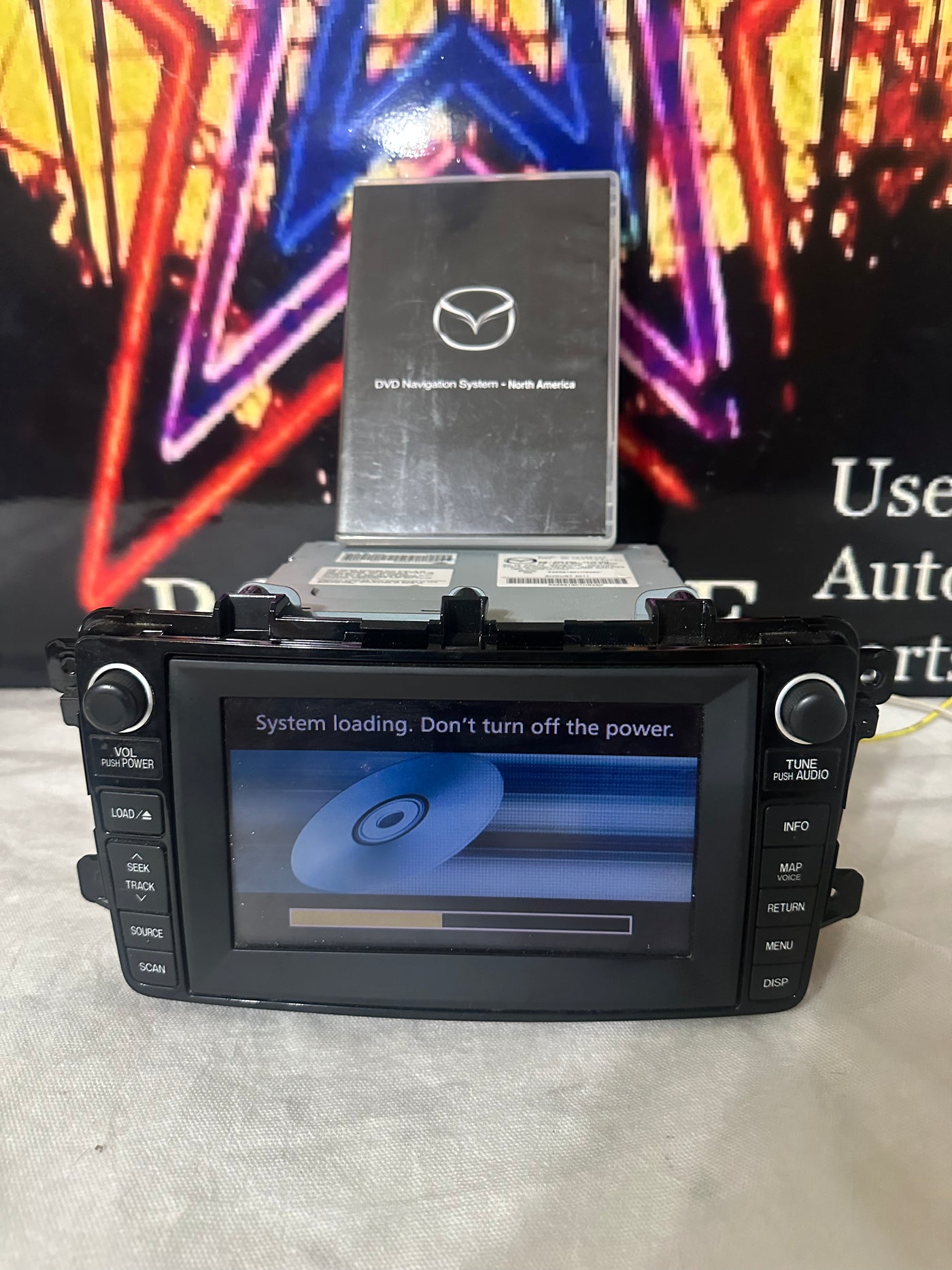 2011-2012 Mazda CX-9 Navigation GPS Radio Receiver TG18 66 DV0