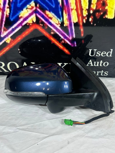 11-13 Volvo S60 Right Passenger Side View Mirror W/ BLIS 498 Blue 31297951