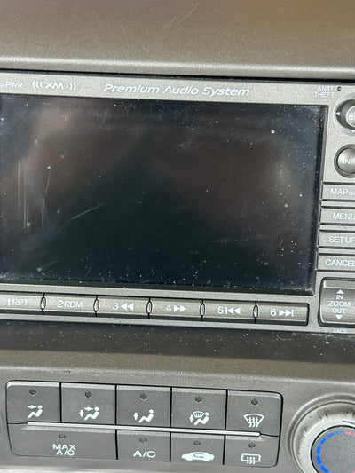 2006-2007 Honda CIVIC Navigation Touch Screen GPS XM Radio CD Player