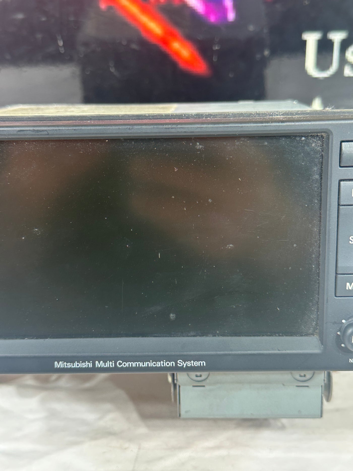 2007-2010 Mitsubishi Outlander Lancer Radio AM FM CD Navigation Screen 8750A183