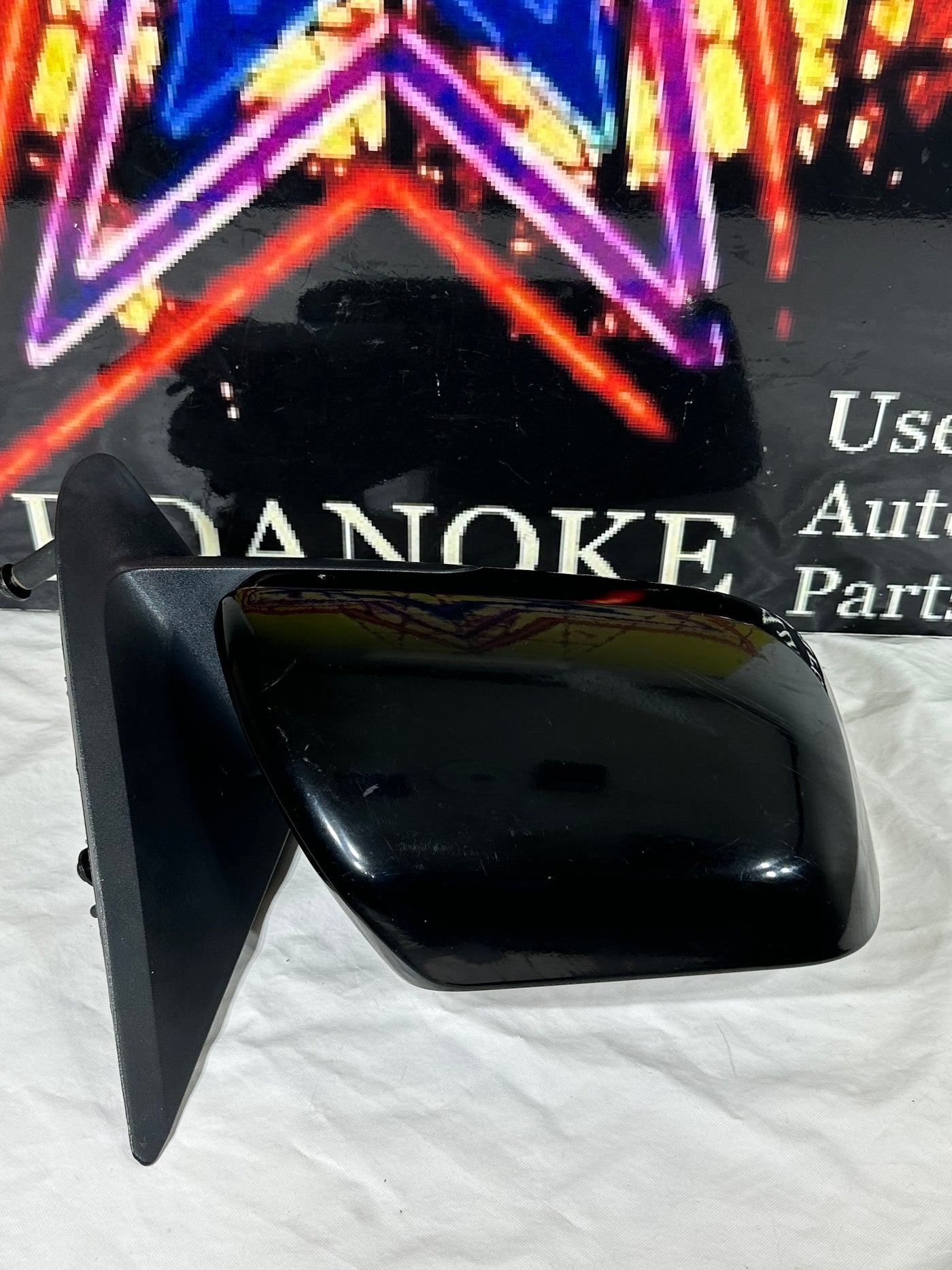 2008-2009 Ford Escape Passenger Side View Power Heated Door Mirror Black OEM