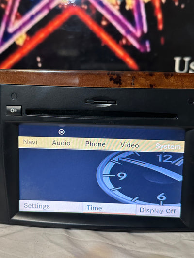 2010-2012 Mercedes R350 GPS Navigation Radio Command Screen A2519005400 OEM