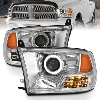 Dodge Charger Projector Headlights, Charger Projector Headlights, Ram 2500 Projector Headlights, Ram 3500 Projector Headlights, 2009-2018 Projector Headlights, Chrome Projector Headlights, Anzo Projector Headlights, LED Projector Headlights