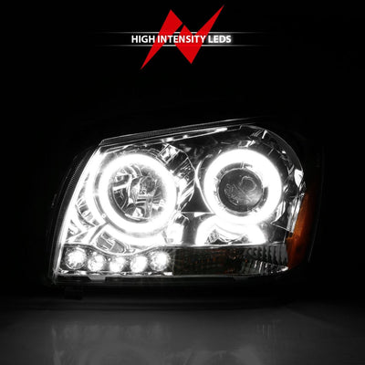 Dodge Magnum Projector Headlights, Magnum Projector Headlights, 2005-2007 Projector Headlights, Chrome Projector Headlights, Anzo Projector Headlights, LED Projector Headlights