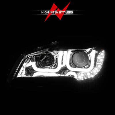 Ford  Projector Headlights, Ford Escape 13-16 Projector Headlights, Projector U-bar Headlights, Ford Chrome Projector Headlights 