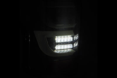 Toyota Led Tails, Toyota Tundra Led Tails, Tundra 07-13 Led Tails, Alpharex Led Tails, Black Led Tails, Alpha Black Led Tails, Black Red Led Tails, AlphaRex Luxx Tails, Toyota Tail Lights