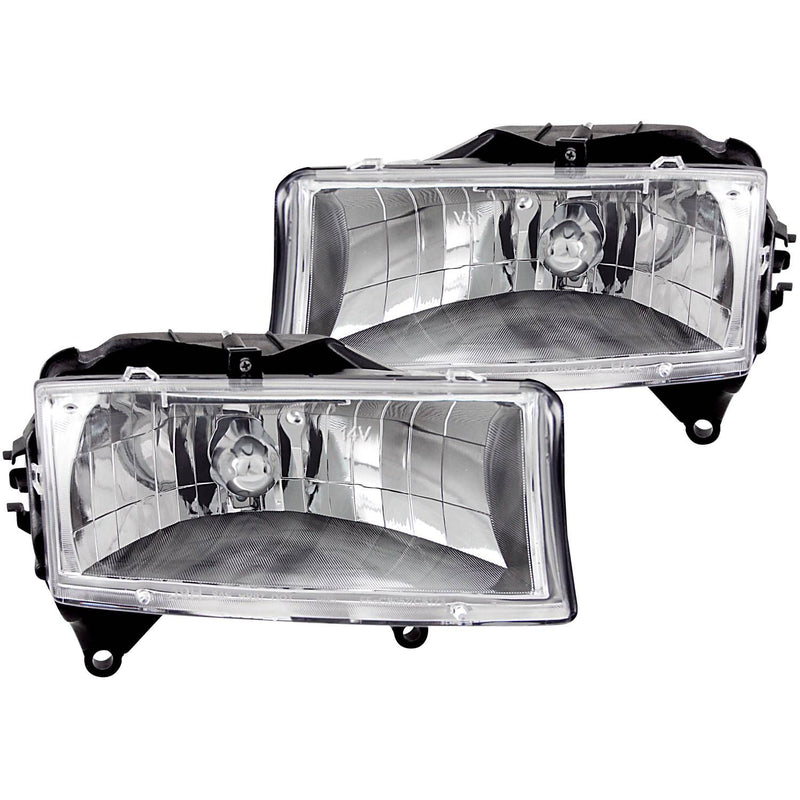 Dodge Headlights, Dakota Headlights, Durango Headlights, Headlights, Chrome Smoke Headlights