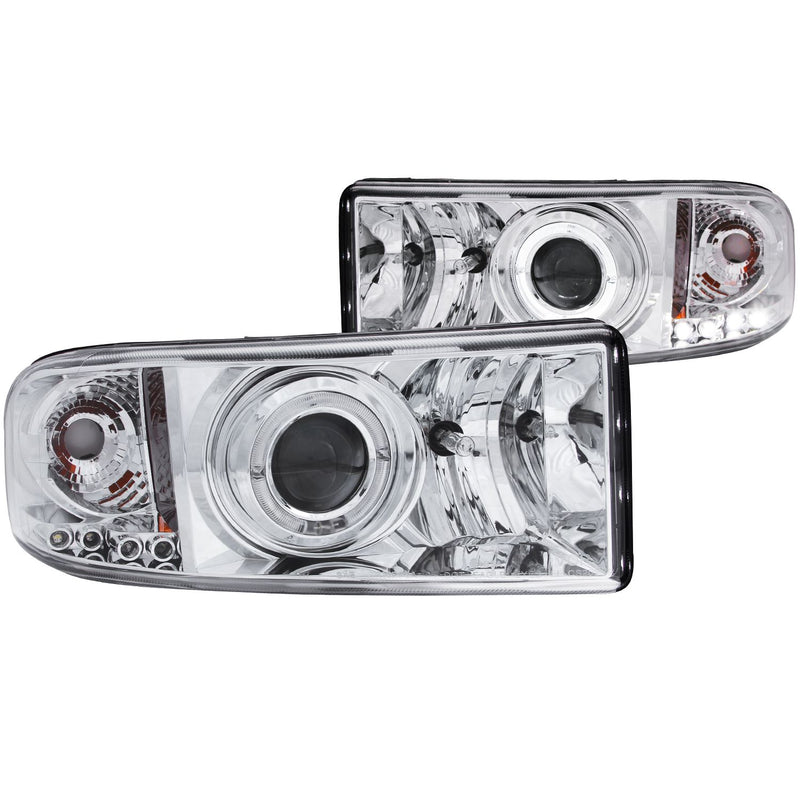 Dodge Ram Projector Headlights, Ram 1500 Projector Headlights, Ram 2500 Projector Headlights, Ram 3500 Projector Headlights, 1994-2001 Projector Headlights, Chrome Projector Headlights, Anzo Projector Headlights, LED Projector Headlights