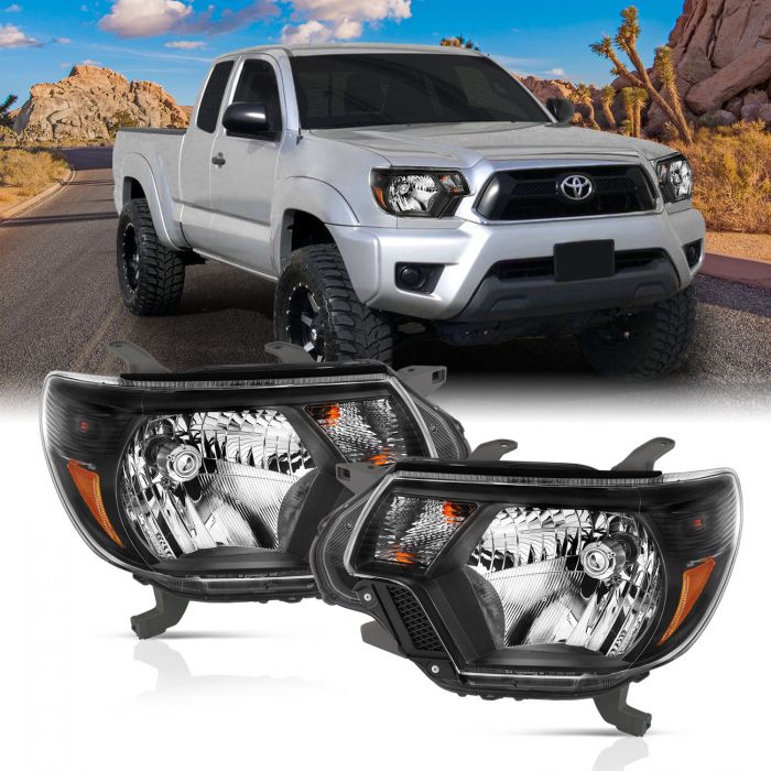 Toyota Crystal Headlights, Toyota Tundra Headlights, Toyota 12-15 Headlights, Toyota 18-21 Headlights, Crystal Headlights, Black Crystal Headlights, Anzo Crystal Headlights