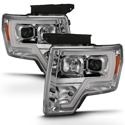 Ford Projector Headlight, Ford F 150 09-14 Projector Headlight, Projector Headlight, Ford Chrome Projector Headlight