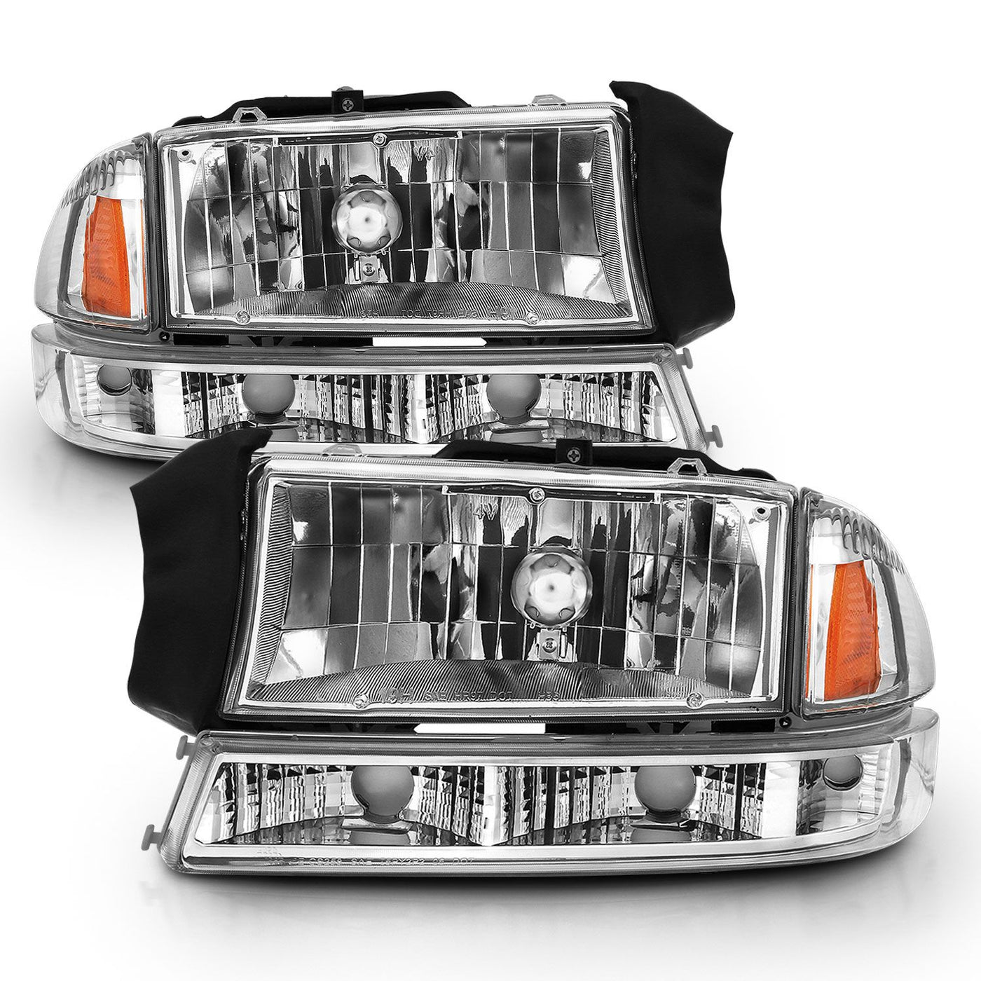 Dodge Tail Lights, Dakota Tail Lights, Durango Tail Lights, Tail Lights, Black Tail Lights