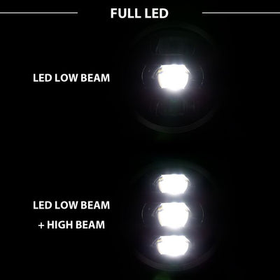 Jeep Projector Headlights, Jeep Wrangler Headlights, Jl 18-21 Headlights, Projector Headlights, Black Projector Headlights, Anzo Projector Headlights