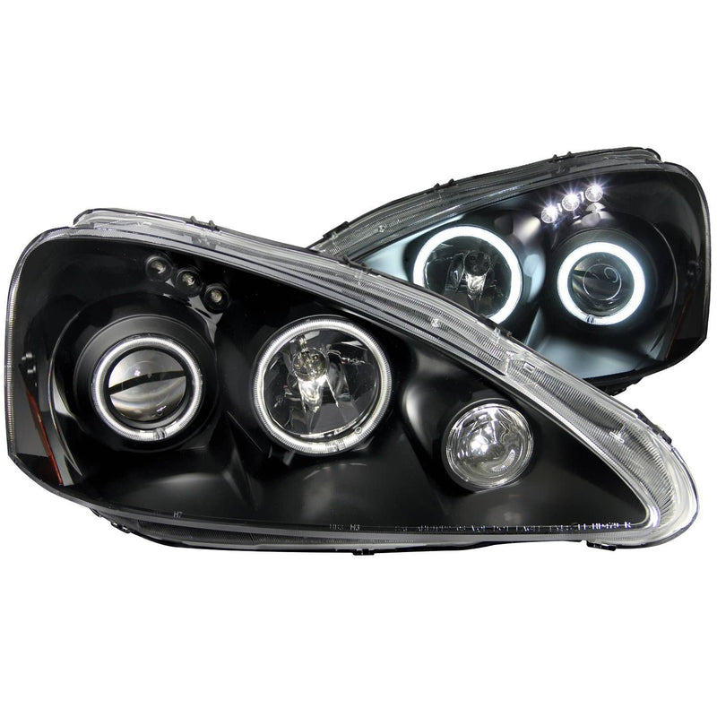 Acura Projector Headlights, Acura Rsx Headlights, Rsx 05-06 Headlights, Black Projector Headlights, Anzo Projector Headlights