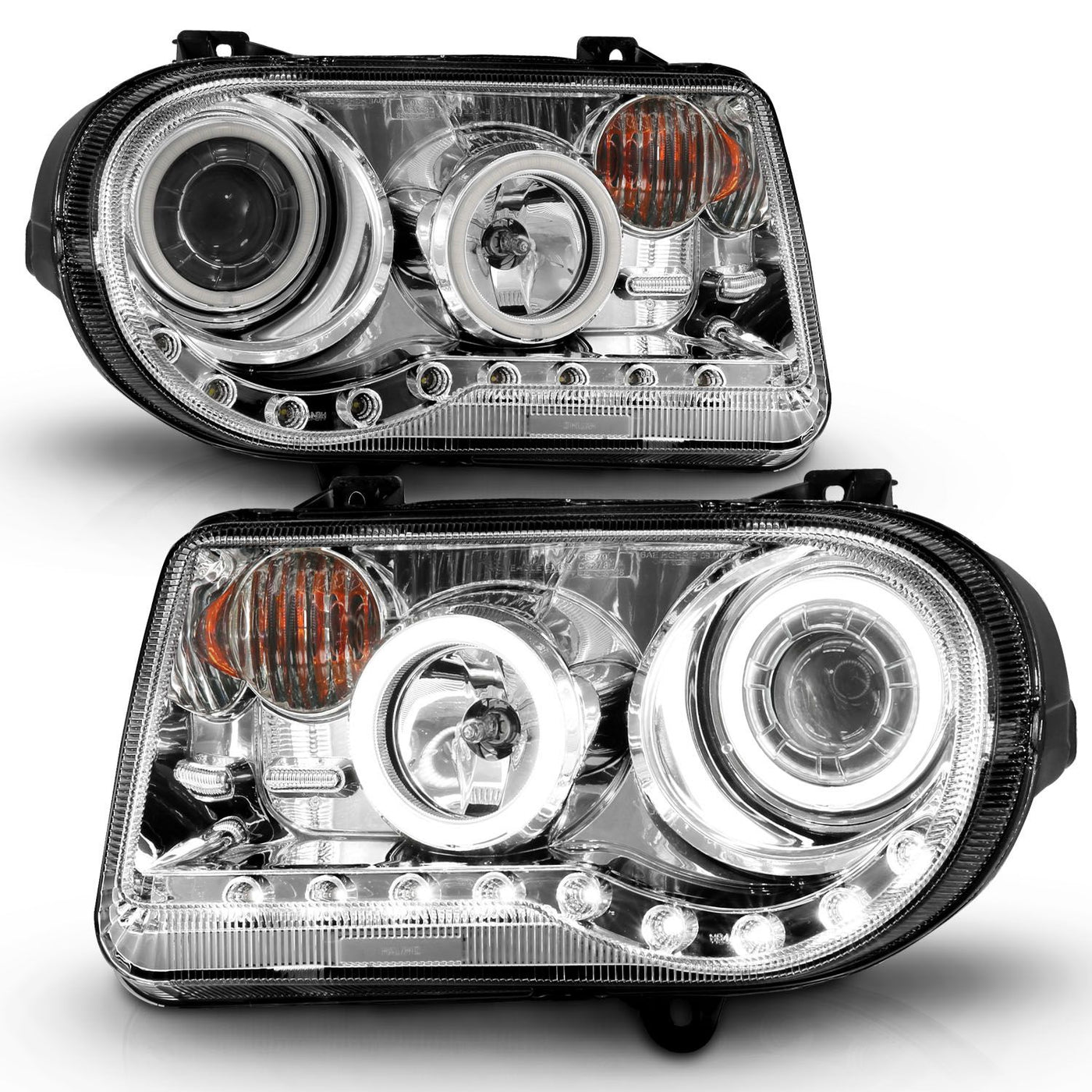 Chrysler Projector Headlights, Chrysler 300C Projector Headlights, Projector Headlights, Chrysler 05-10 Projector Headlights, Chrysler Chrome Headlights 