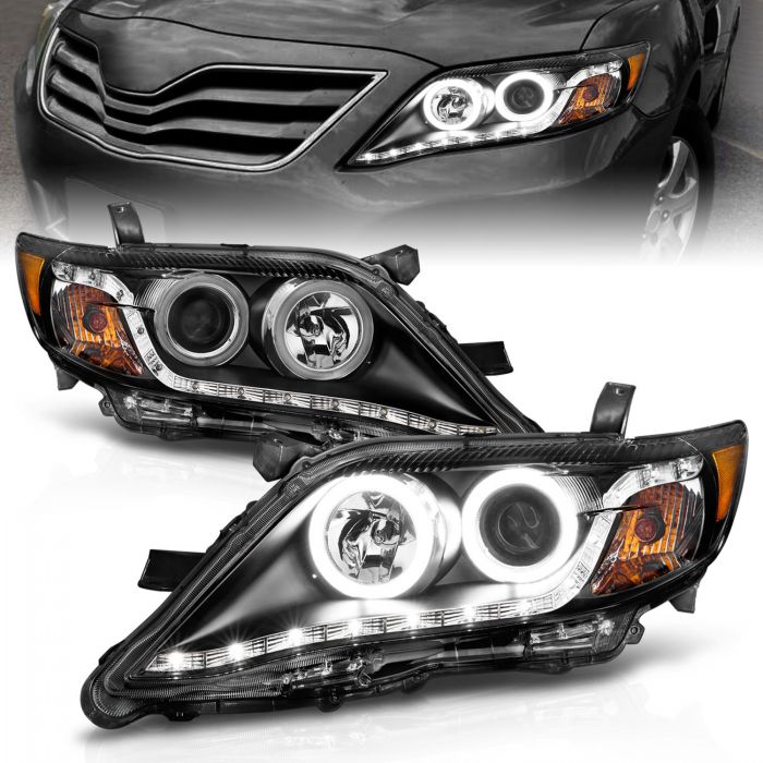 Toyota Projector Headlights, Toyota Camry Headlights, Toyota 10-11 Headlights, Projector Headlights, Black Projector Headlights, Anzo Projector Headlights