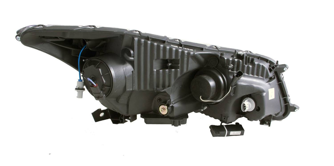 Honda Projector Headlights, Honda Accord Headlights, Honda 08-12 4DR Headlights, Projector Headlights, Black Clear Projector Headlights, Anzo Projector Headlights, Headlights