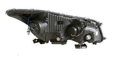 Honda Projector Headlights, Honda Accord Headlights, Honda 08-12 4DR Headlights, Projector Headlights, Black Clear Projector Headlights, Anzo Projector Headlights, Headlights
