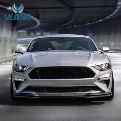 VLAND LED & RGB Projector Headlights For Ford Mustang GT and EcoBoost Models 2018-2022