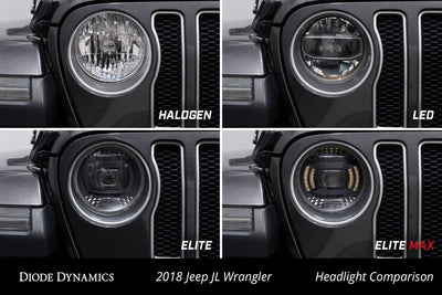 Elite LED Headlights for 2018-2023 Jeep JL Wrangler