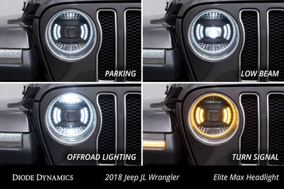 Elite LED Headlights for 2020-2023 Jeep Gladiator