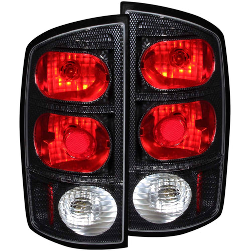 Dodge Ram Tail Lights, Ram 1500 Tail Lights, Ram 2500 Tail Lights, Ram 3500 Tail Lights, 2002-2005 Tail Lights, Carbon Tail Lights, Anzo Tail Lights, LED Tail Lights