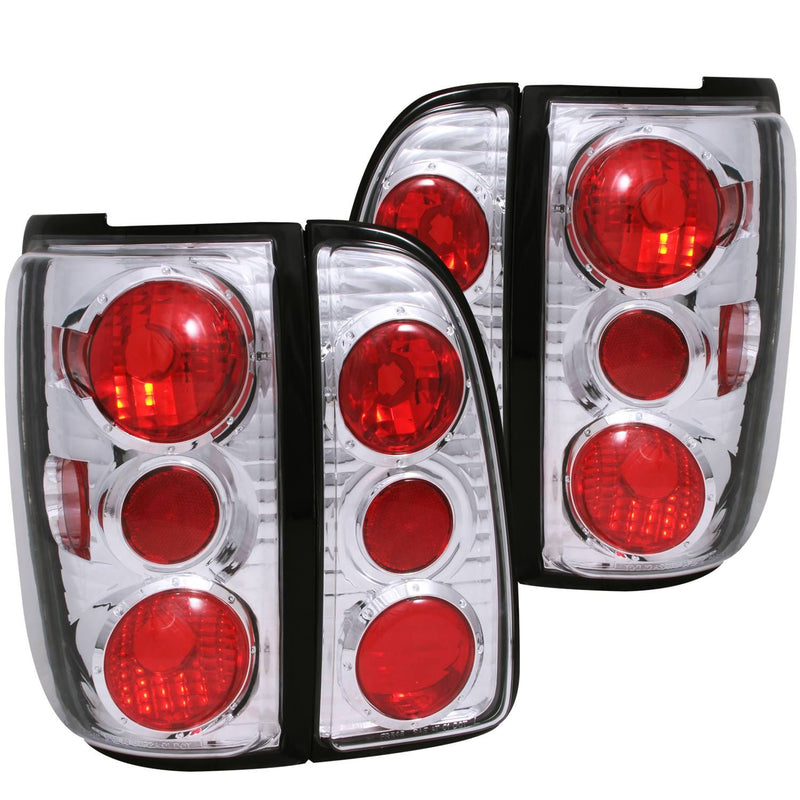 Lincoln Tail Lights, Navigator Tail Lights, Navigator 98-02 Tail Lights, Chrome Tail Lights, Anzo Tail Lights