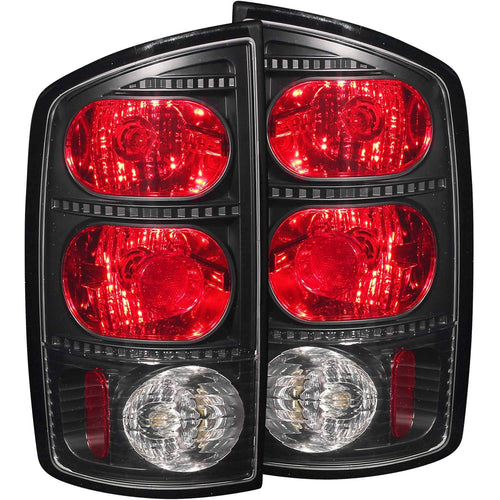 DODGE TAIL LIGHTS, DODGE RAM TAIL LIGHTS, RAM 1500 TAIL LIGHTS, RAM 2500 TAIL LIGHTS, RAM 3500 TAIL LIGHTS, DODGE 02-05 TAIL LIGHTS, DODGE 02-06 TAIL LIGHTS, TAIL LIGHTS, DARK SMOKE TAIL LIGHTS, Anzo TAIL LIGHTS