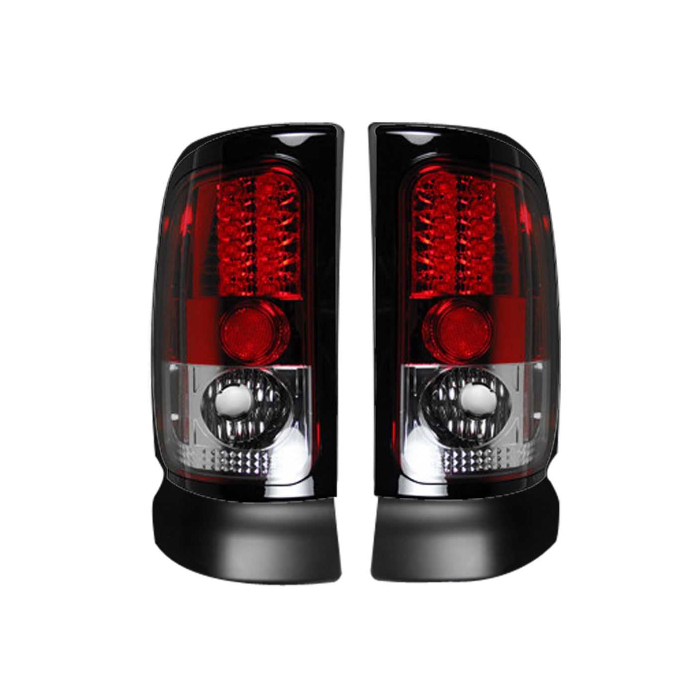 Dodge Tail Lights, Dodge RAM Tail Lights, RAM 1500 94-01 Tail Lights, RAM 2500 94-02 Tail Lights, RAM 3500 94-02 Tail Lights, Red Tail Lights, Recon Tail Lights