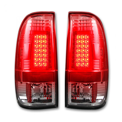 Ford Super Duty Tail Lights, Ford Tail Lights, Super Duty 99-07 Tail Lights, F150 97-03 Tail Lights, Clear Tail Lights, Recon Tail Lights