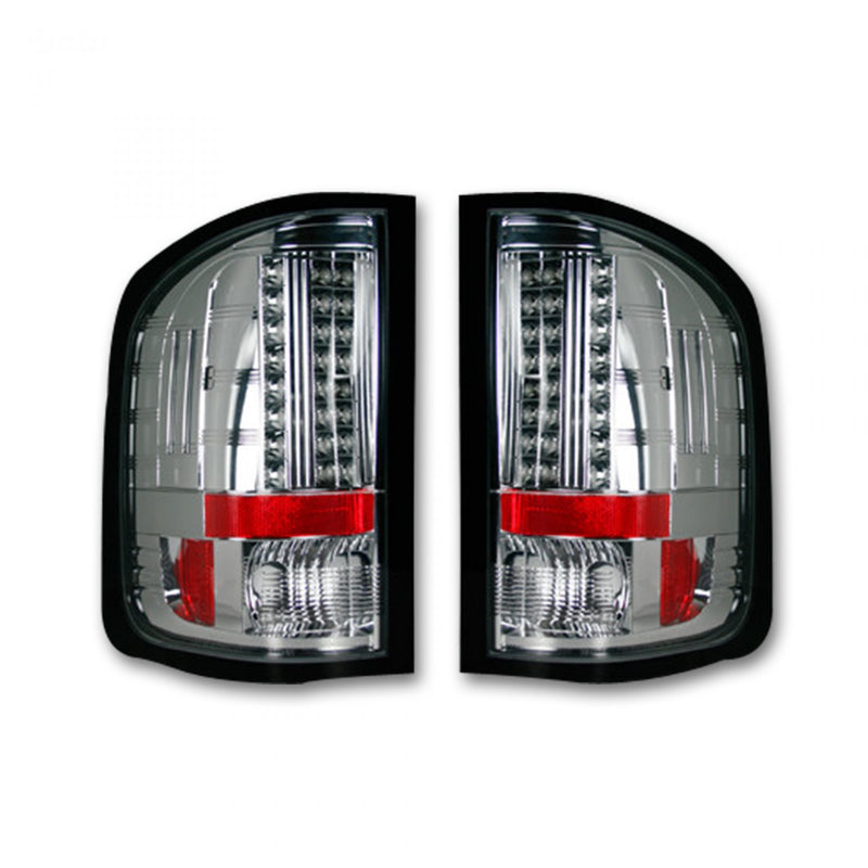 Chevy Tail Lights, Silverado Tail Lights, Silverado 07-14 Tail Lights, Clear Tail Lights, Recon Tail Lights,  GMC Tail Lights, Sierra Tail Lights, Sierra 07-14 Tail Lights