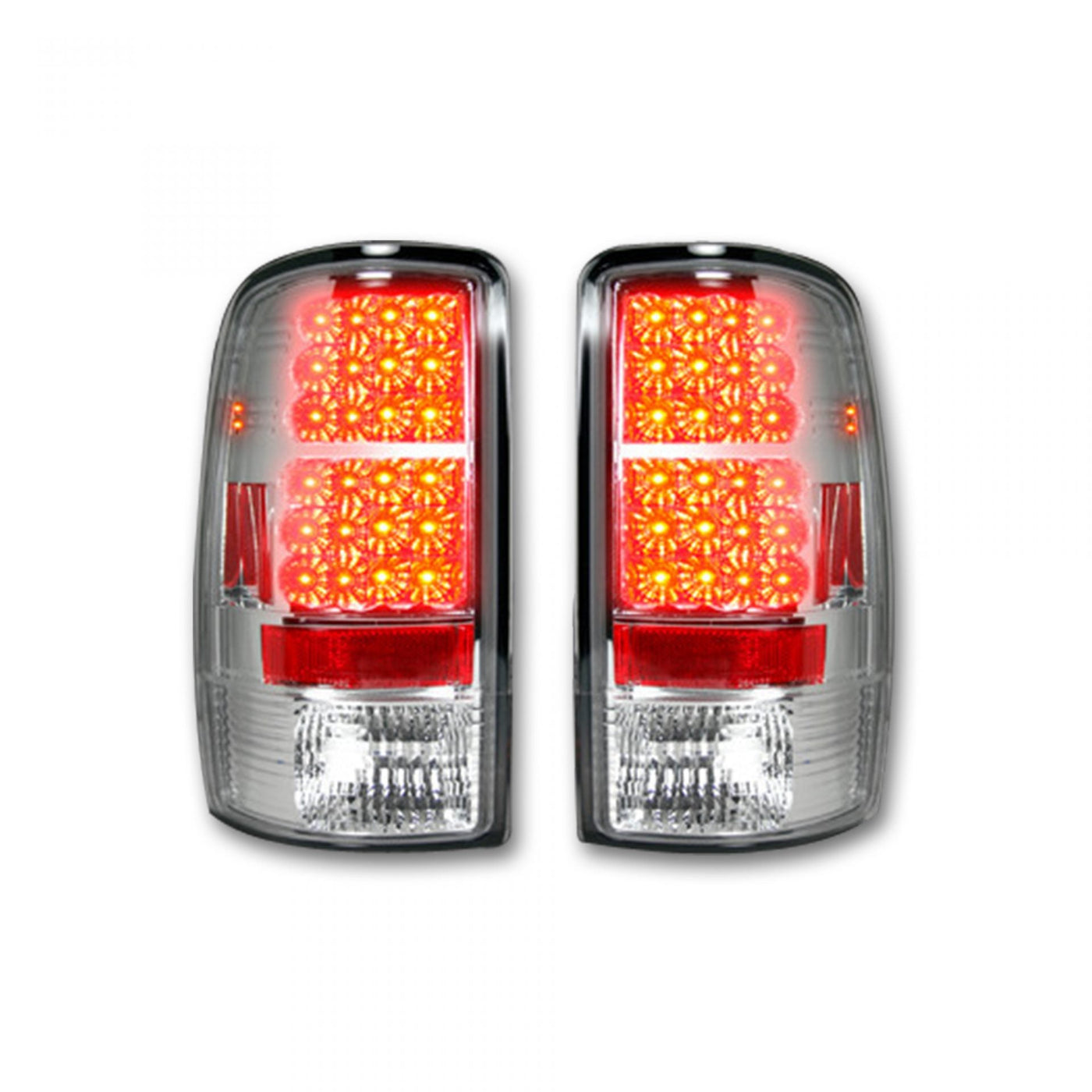 Chevy Tahoe Tail Lights, Chevy Suburban Tail Lights, GMC Yukon Tail Lights, GMC Denali Tail Lights, Tail Lights, Clear Tail Lights, Recon Tail Lights